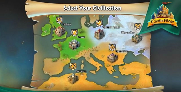 帝国时代2征服者单机版官网版图1