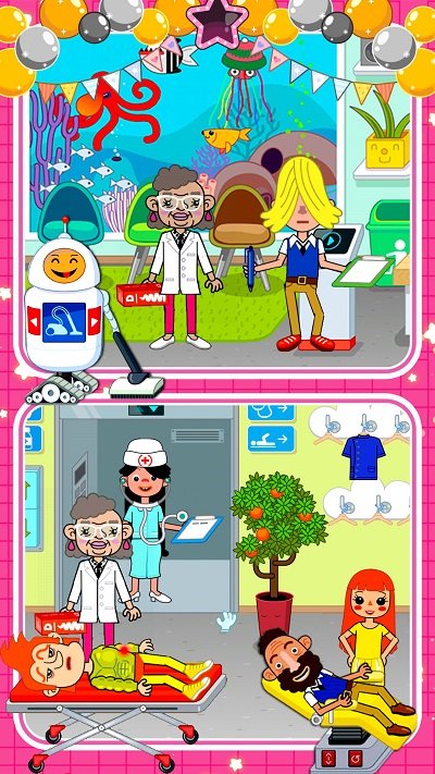 迷你小镇医生护理 迷你小镇医生护理