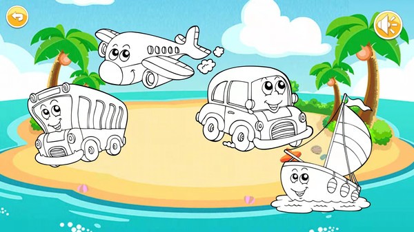 儿童早教涂色绘画图1