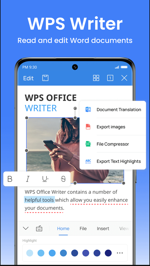 wps office lite手机版图1
