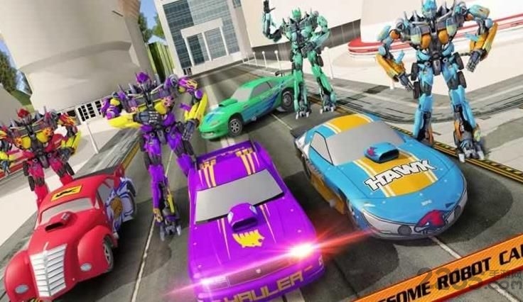 飞车变形金刚战争中文破解版图1