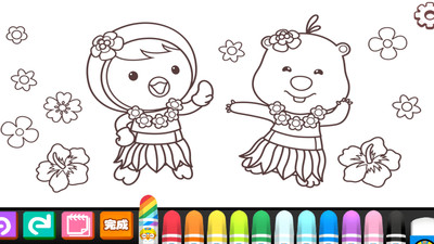 小猪佩奇涂鸦画本图2