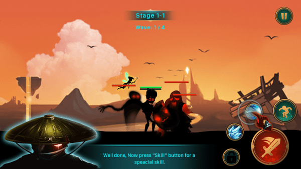 火柴人恶魔战士