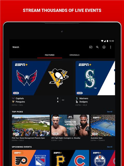 ESPN体育在线直播官方正版 v8.7.0 安卓版图3