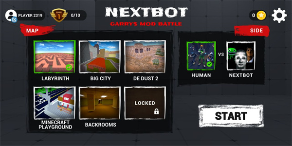 Nextbots In Backrooms: Shooter安装器图1