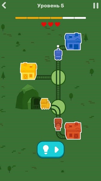 Tap Tap Rails: Railroad Puzzle