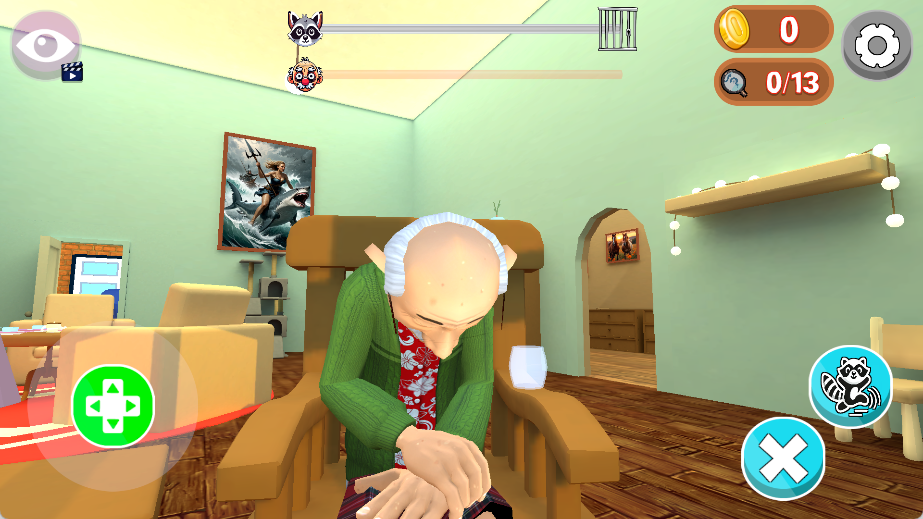 浣熊恶作剧爷爷图3