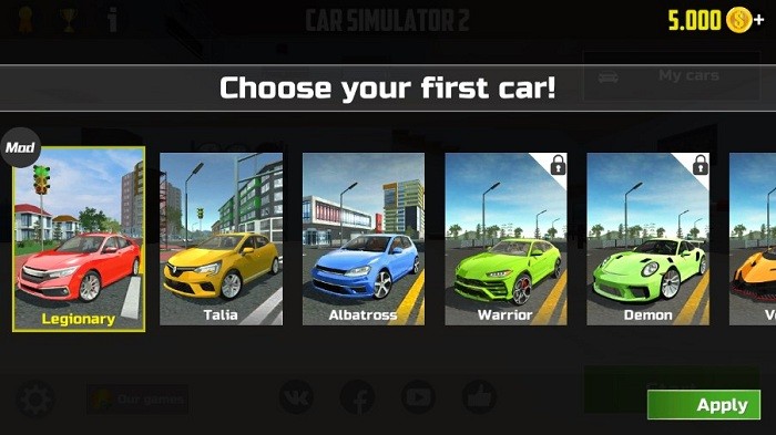 汽车模拟器2车辆解锁版(Car Simulator 2)图2