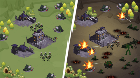 Stick World Z: Zombie War TD图2