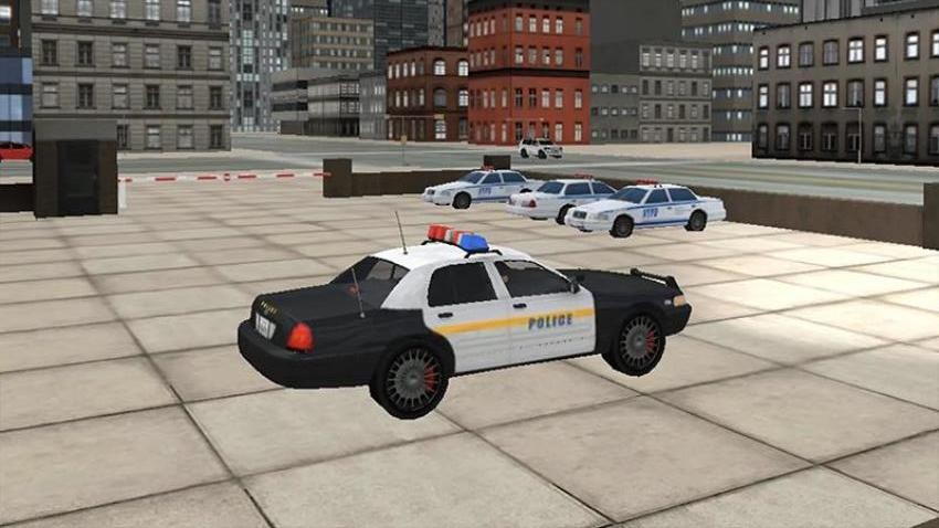警车高速追铺3D图1