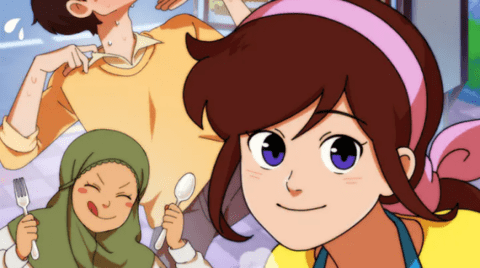 印尼肉汁面摊图1