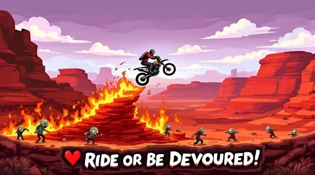 Stunt Biker: Zombie