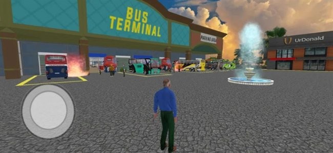 越野巴士驾驶游戏(Open World Bus Driving Game 3d)图3