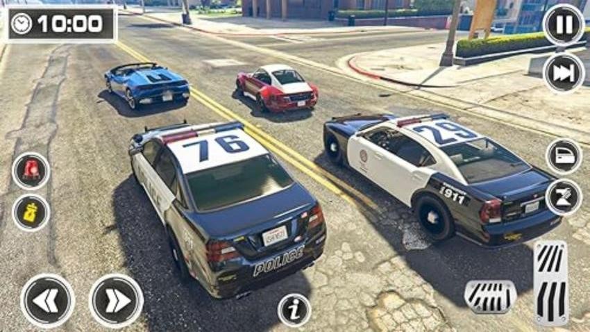 警车模拟真实驾驶