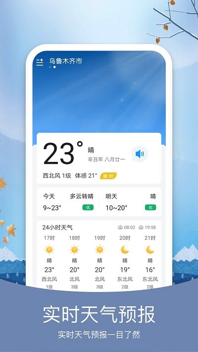 简洁天气图5
