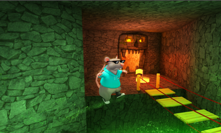 Obby Escape: Prison Rat Dance图2