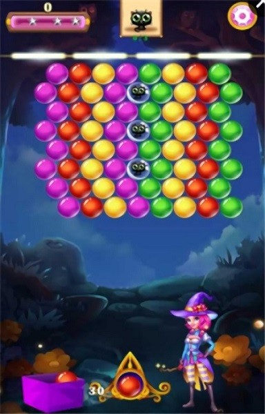 魔法巫师泡泡手机版(Bubble Shooter)图3