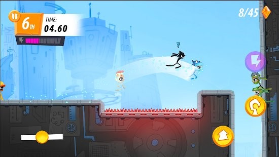 火柴人比赛跑酷趣味跑免费版(Stick Parkour)图4