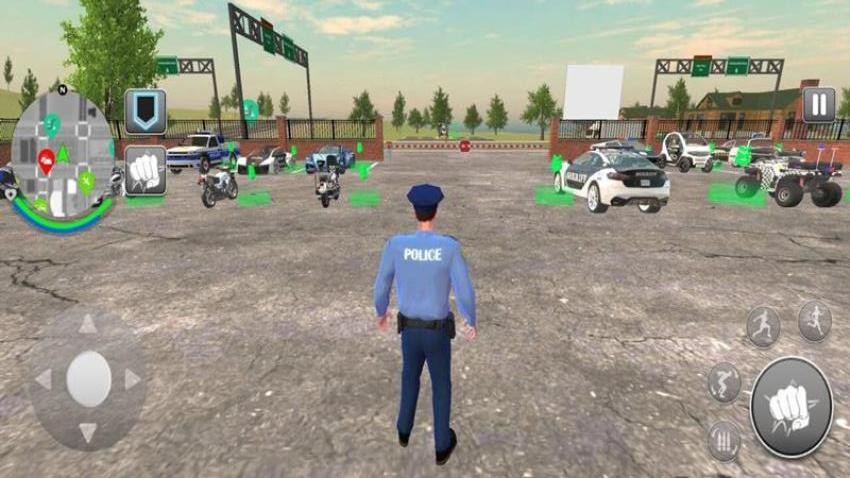 警察追捕行动