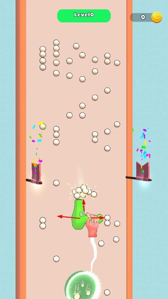 吹风机接小球图2