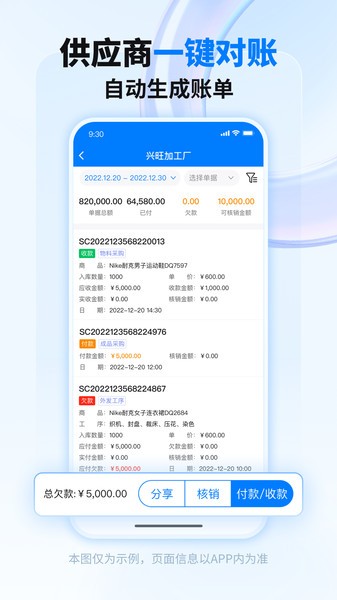 秦丝生产ERP系统图3