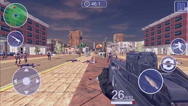 疯狂的战争僵尸手机版(Mad War Zombies)图2