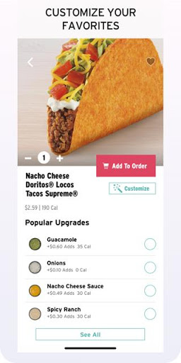 taco bell点餐图2