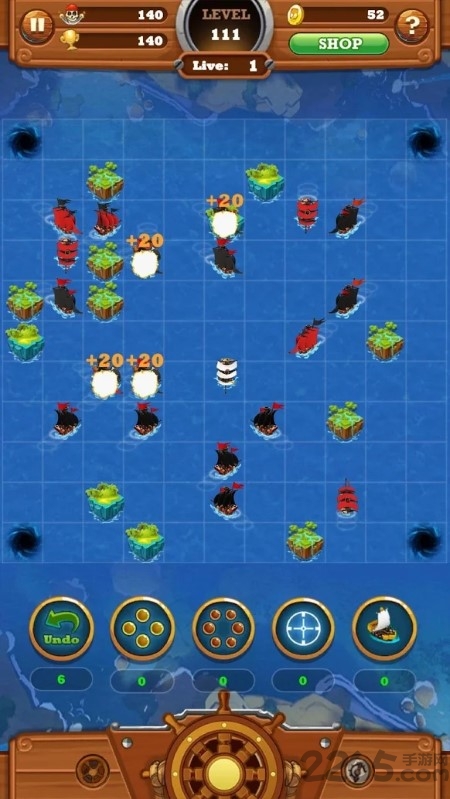 七艘战舰海盗海游戏图3