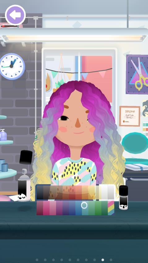 女生美发沙龙图1