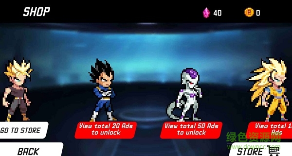 像素龙珠赛亚人图1