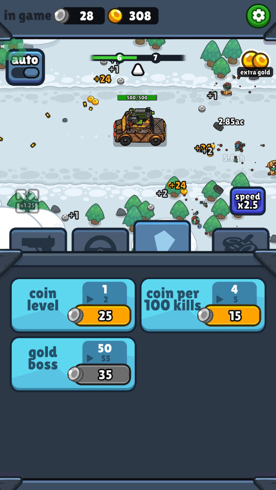 亡灵射手放置公路最新版(Undead Shooter Idle Highway) 1.4.2安卓版图4