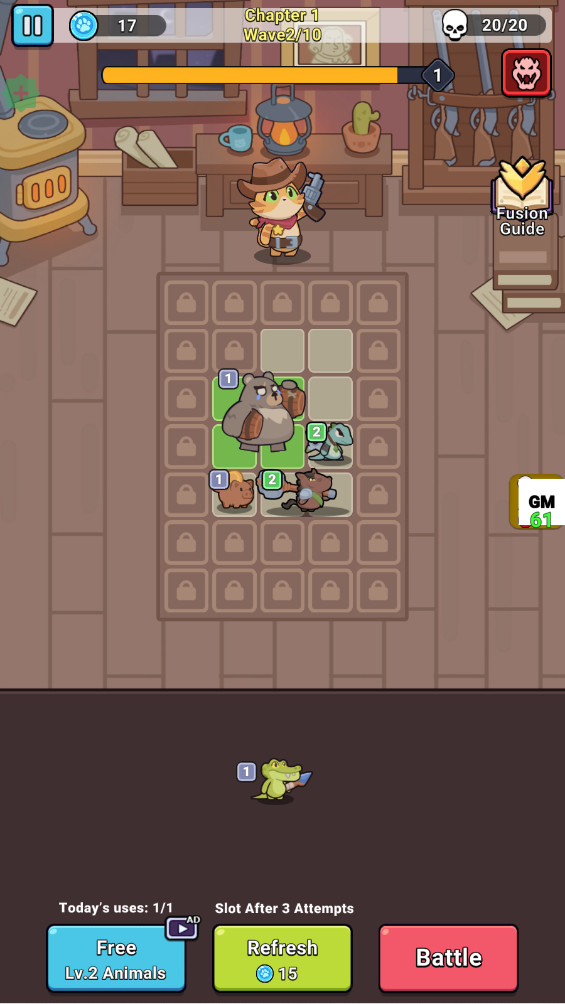 怪兽乱斗破解版内置菜单(Critter Clash) 1.0.1手机版图2