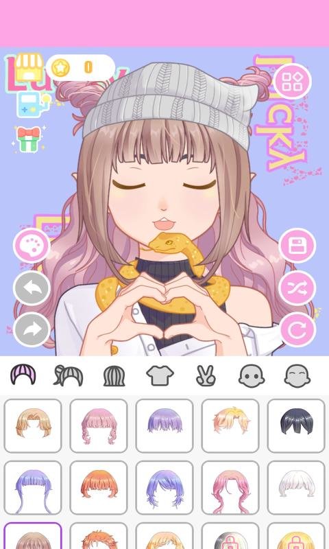 动漫女孩换装图2