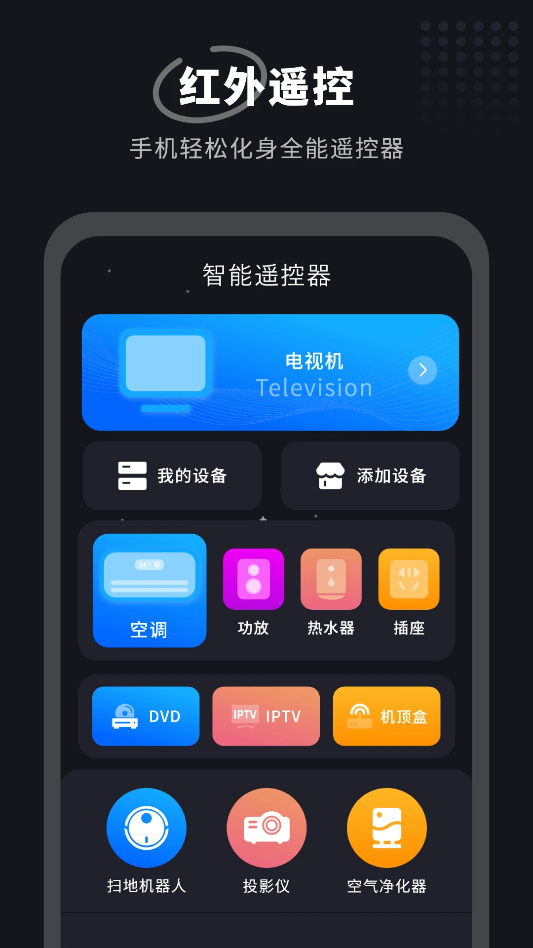 电视万能遥控器