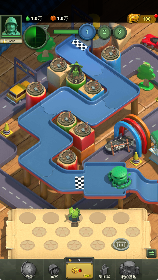 陆军防御合并炮塔