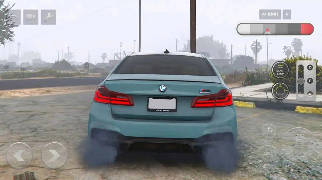 宝马M5极限漂移赛图1