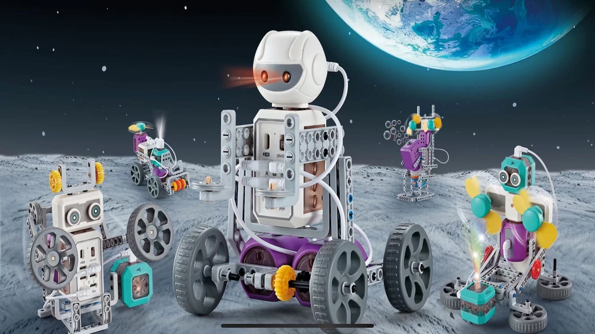 宝乐彩电子积木图1