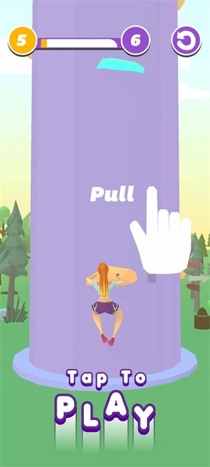 女孩3D跳跃游戏