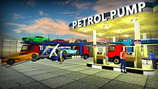 汽车运输卡车司机模拟图2