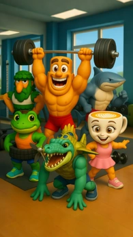 Idle Lifting Warriors: Brainrot图4