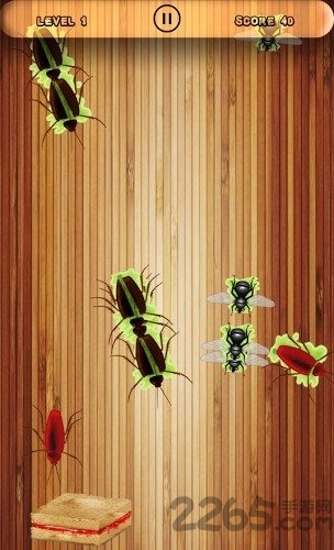 粉碎蟑螂游戏