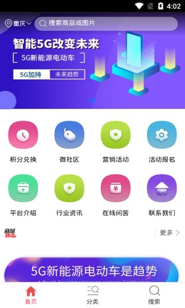 5G新能源电动车图1