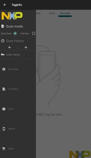 nfc taginfo by NXP软件最新版图2