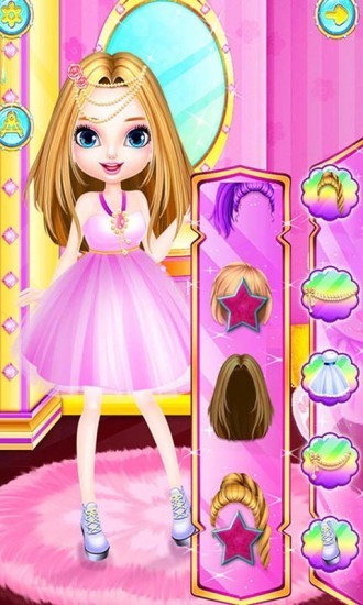 女孩时尚发型化妆图3