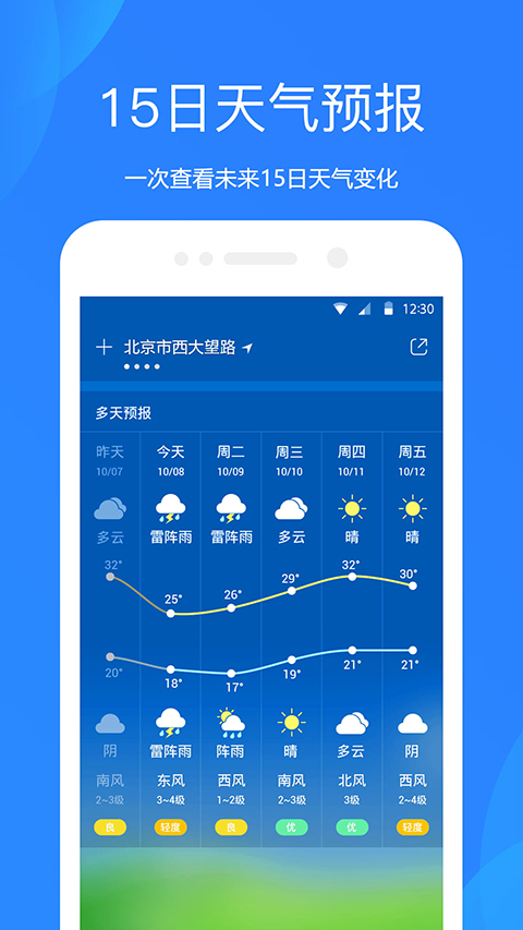 爱尚天气预报最新版图4
