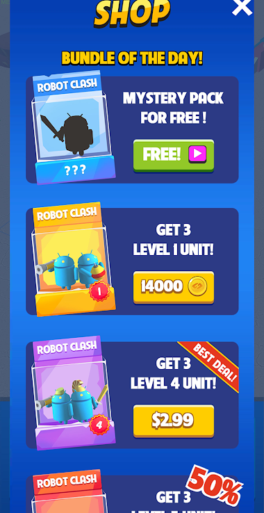 机器人大乱斗内置菜单最新版图2