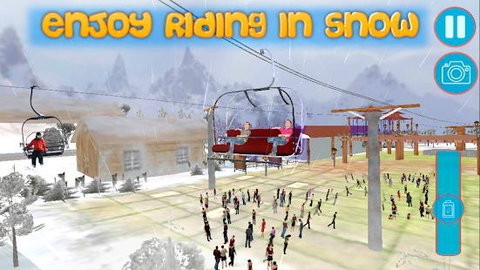 Chairlift Uphill Adventure 3d : Simulator Fun图1