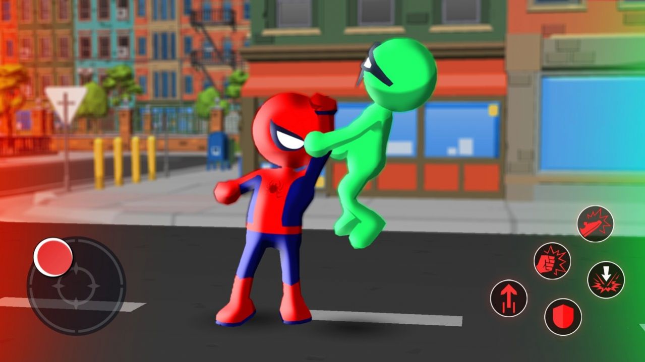 Spider Stickman Fighter: Superhero图1