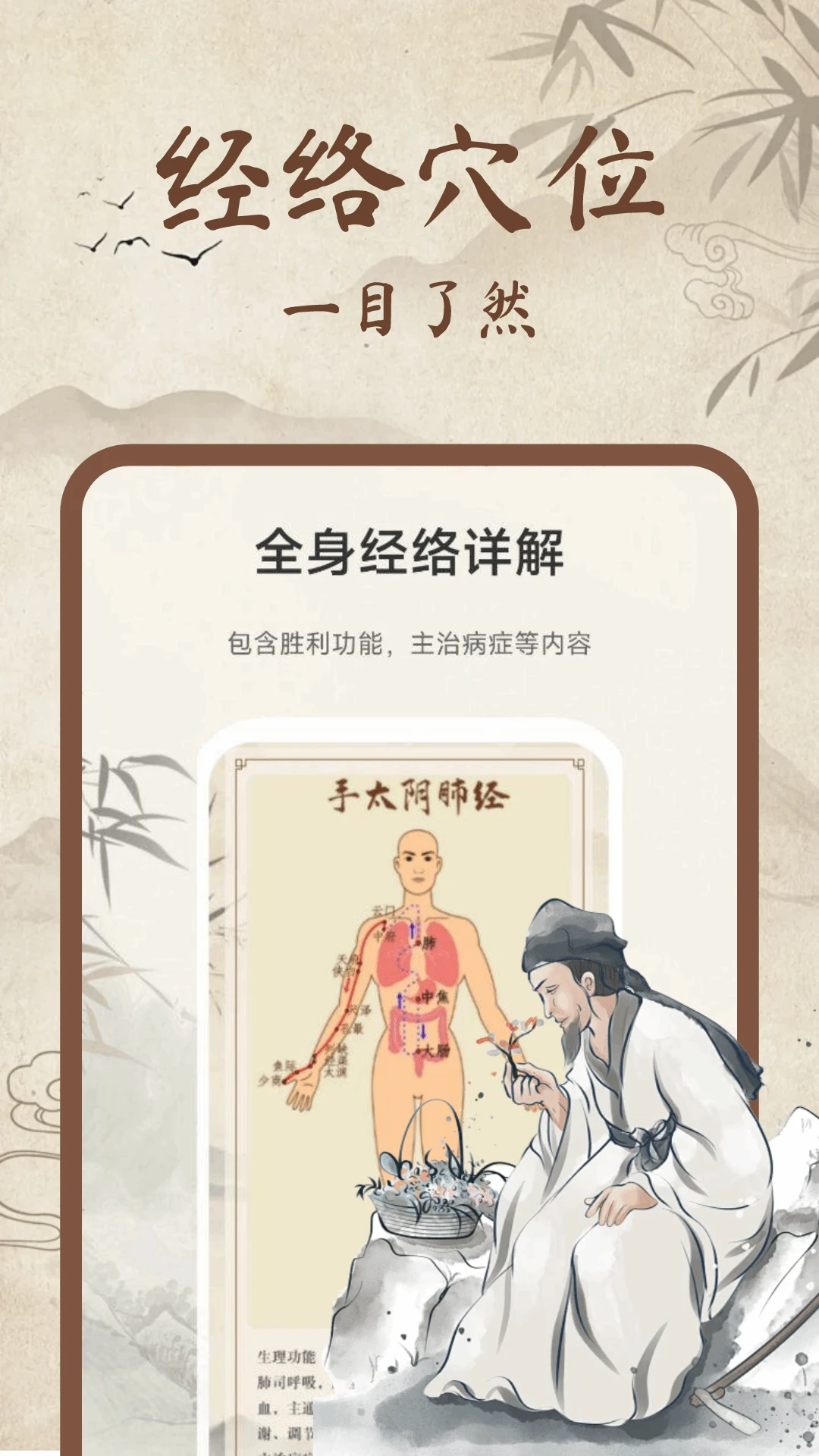 中医经络穴位图解图2