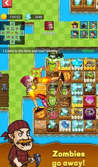 农夫大战僵尸手游最新版图2